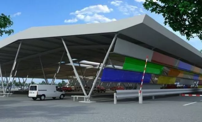 Halle aux carreaux-marché de gros Perpignan, Paris, Thêta Ingénierie