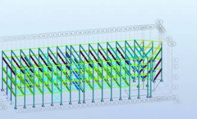 Thêta ingénierie vous assure la conception et le suivi de vos projet en structures métalliques et structures mixtes bois, béton métal, Paris, Thêta Ingénierie